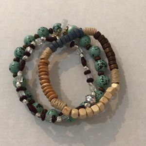 Boho Three Strand Bracelet